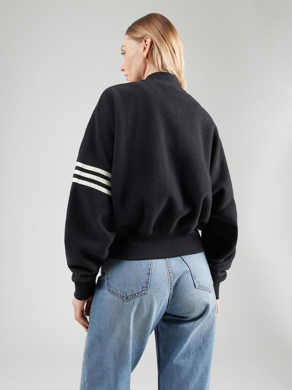 ADIDAS ORIGINALS ADIDAS ORIGINALS Jacke in Schwarz 50% Rabatt für begrenzte Zeit