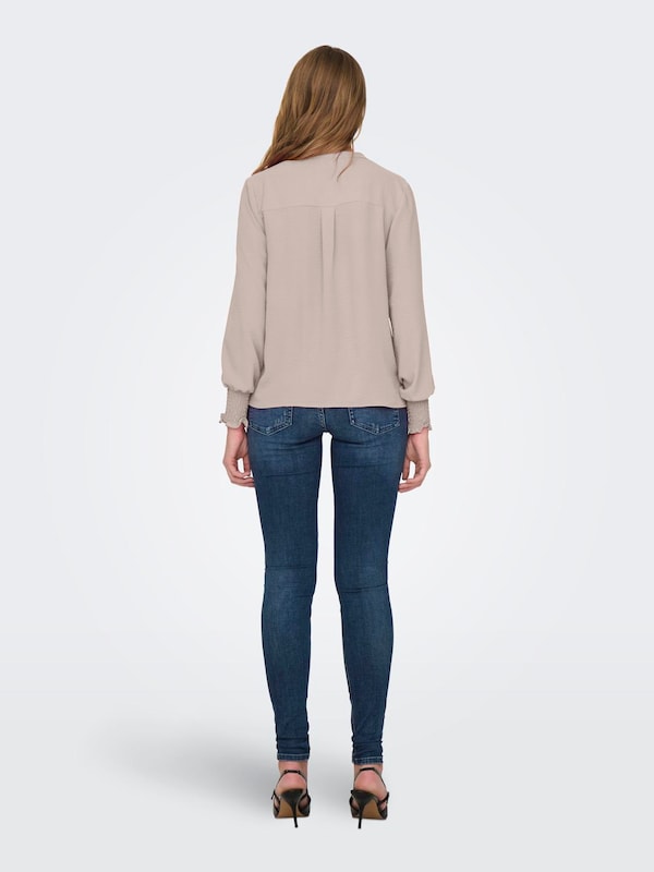 ONLY ONLY Bluse 'ONLMette' in Beige Online
