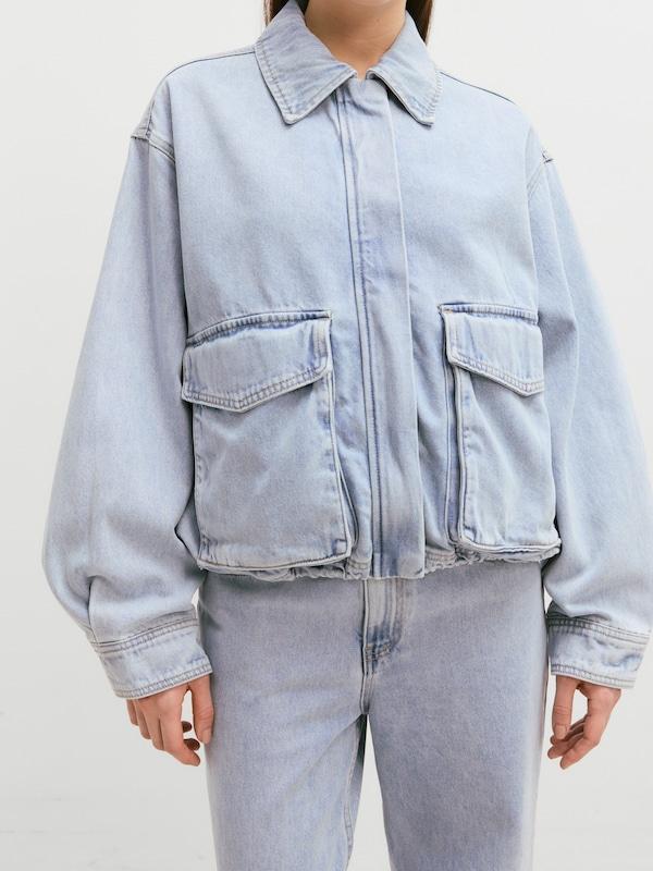 EDITED EDITED Jacke 'Thomai' (OCS) in Blue Denim Verkauf