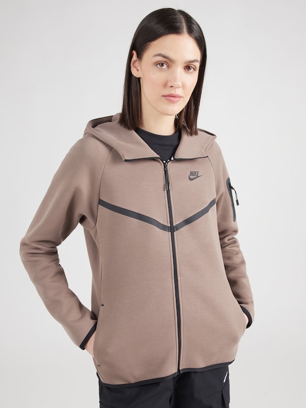 Nike Sportswear Nike Sportswear Sweatjacke 'TECH FLEECE 2' in Mokka Angebote
