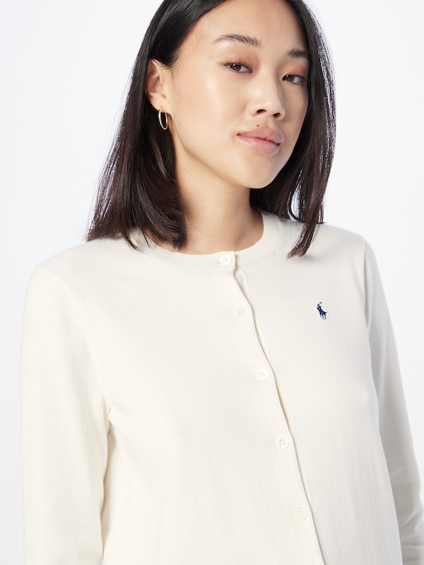 Polo Ralph Lauren Polo Ralph Lauren Strickjacke in Creme Schlussverkauf