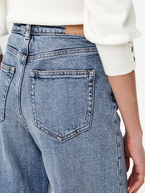 ONLY ONLY Wide Leg Jeans 'Juicy' in Blau Günstiger Verkauf