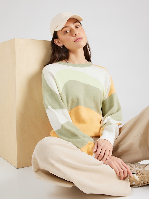 Iriedaily Iriedaily Pullover 'Tilda' in Khaki Mint Kostenloser Versand