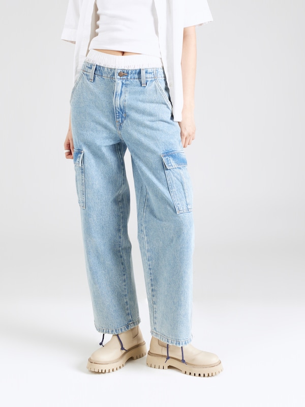 LEVI'S ® LEVI'S ® Loosefit Cargohose ''94 Baggy Cargo' in Blue Denim Großer Ausverkauf