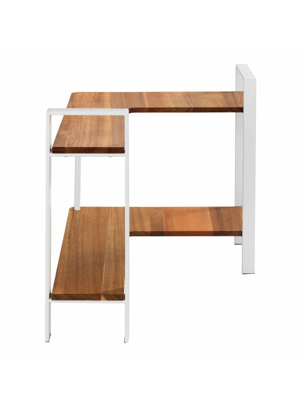 Wenko Wenko Eckregal in Karamell Weiß Top Angebot