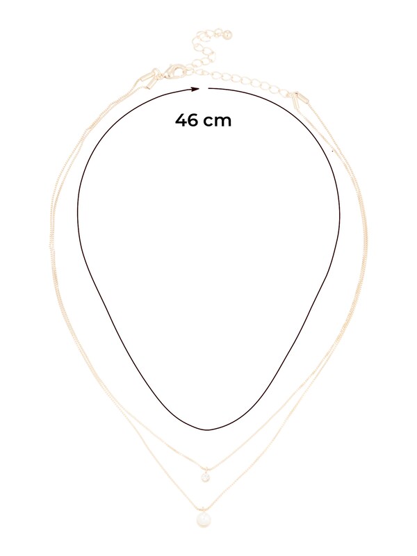 ABOUT YOU ABOUT YOU Kette 'Leia' in Gold Exklusive Angebote
