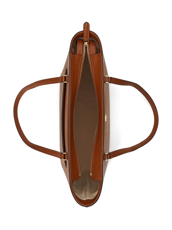 Lauren Ralph Lauren Lauren Ralph Lauren Shopper 'KARLY' in Braun Kauf eins, bekomm eins gratis