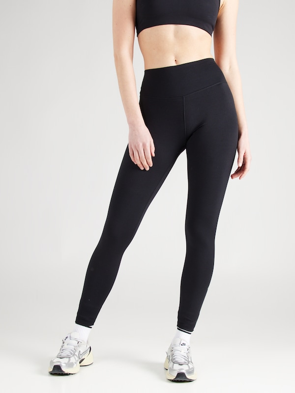 NIKE NIKE Skinny Sporthose 'ONE' in Schwarz Riesige Ersparnisse