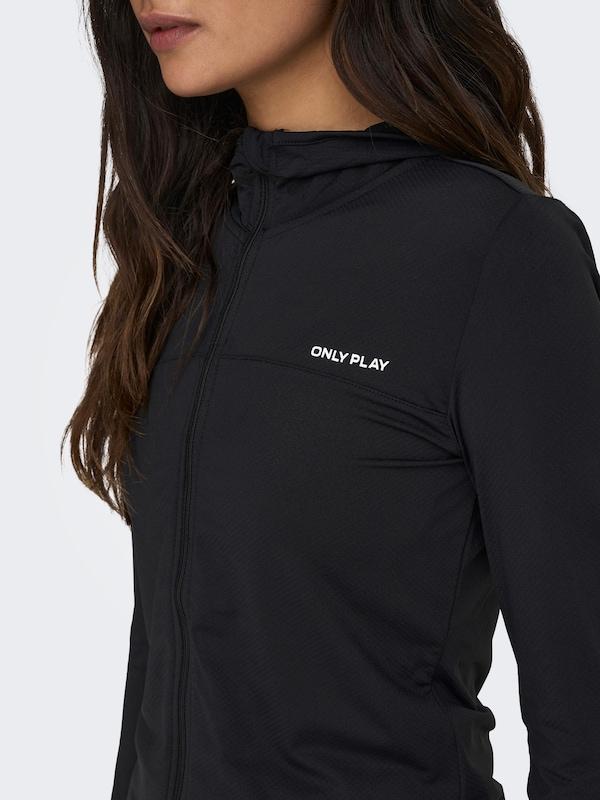 ONLY PLAY ONLY PLAY Sportsweatjacke 'Mila' in Schwarz Kostenlose Rückgabe