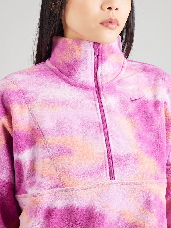 NIKE NIKE Funktionsfleecejacke 'One' in Dunkelpink Bis zu 60% Rabatt