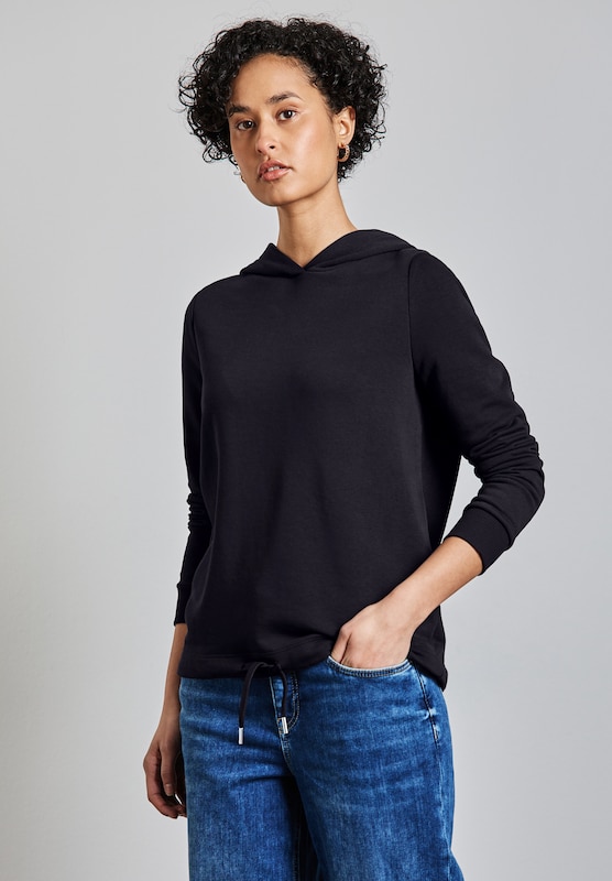 STREET ONE STREET ONE Sweatshirt in Navy Cyber Monday
