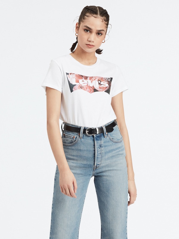 LEVI'S ® LEVI'S ® T-Shirt 'The Perfect' in Weiß Valentinstagsangebot