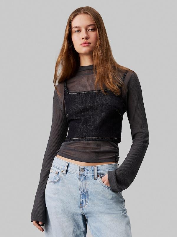 Calvin Klein Jeans Calvin Klein Jeans Pullover in Schwarz Zeitlich begrenztes Angebot