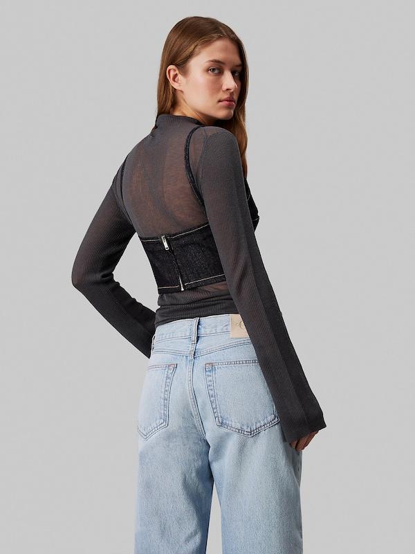 Calvin Klein Jeans Calvin Klein Jeans Pullover in Schwarz Zeitlich begrenztes Angebot
