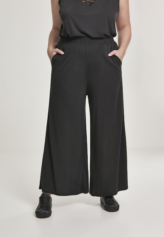 Urban Classics Urban Classics Wide Leg Hose in Schwarz Riesige Ersparnisse