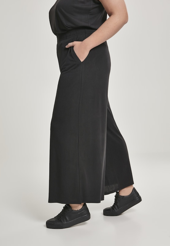 Urban Classics Urban Classics Wide Leg Hose in Schwarz Riesige Ersparnisse