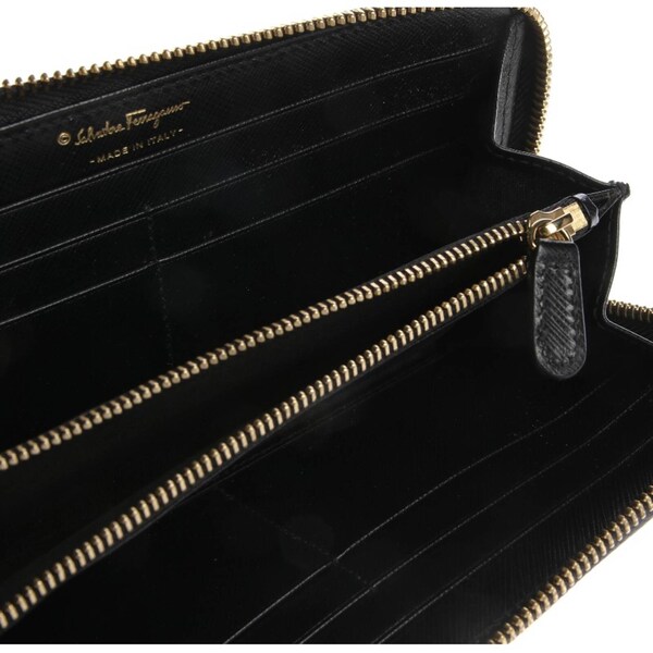 Salvatore Ferragamo Salvatore Ferragamo Geldbörse / Etui One Size in Schwarz Nur für heute