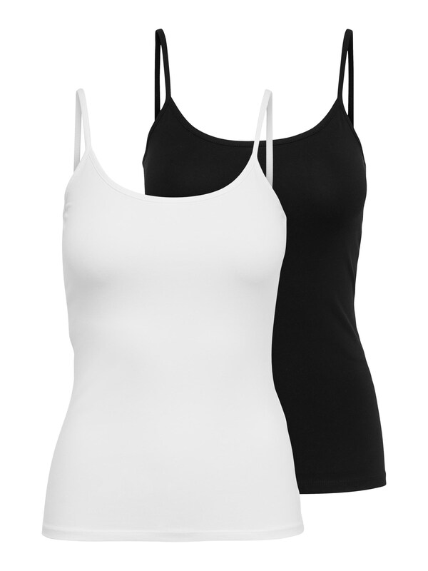 ONLY ONLY Top 'ONLLove' in Schwarz Weiß zollfrei