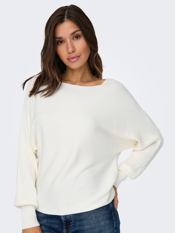 ONLY ONLY Pullover 'Adaline' in Weiß Auslauf