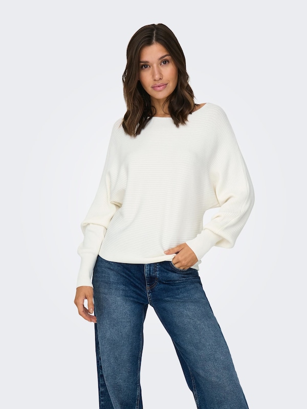 ONLY ONLY Pullover 'Adaline' in Weiß Auslauf