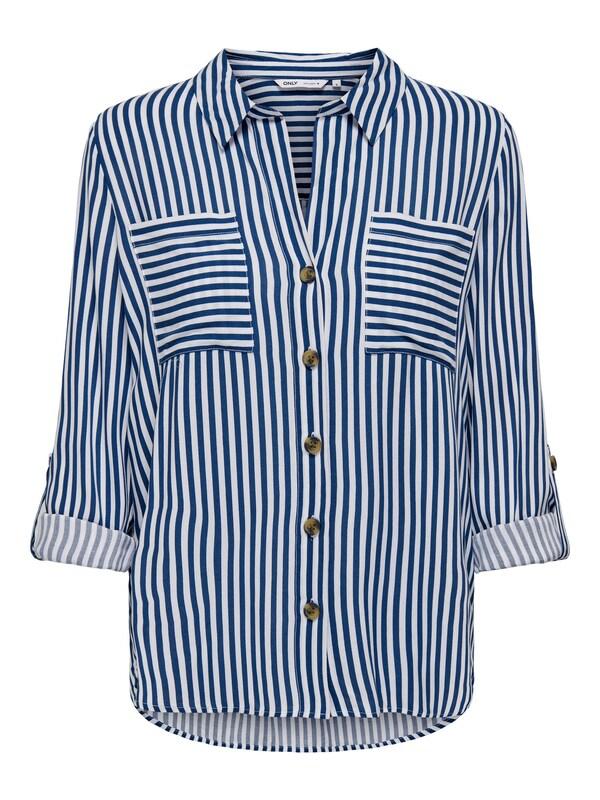 ONLY ONLY Bluse 'ONLYasmin' in Marine Verkauf