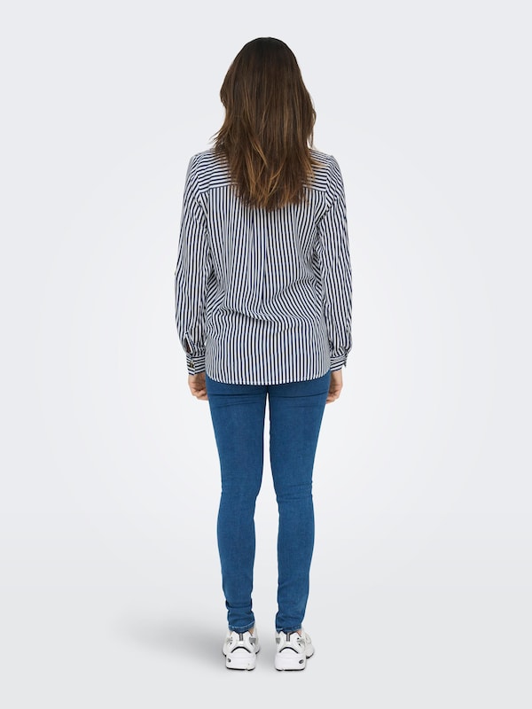 ONLY ONLY Bluse 'ONLYasmin' in Marine Verkauf