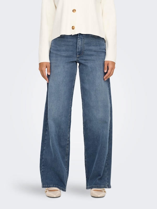 ONLY ONLY Wide Leg Jeans 'ONLMadison' in Dunkelblau Angebote