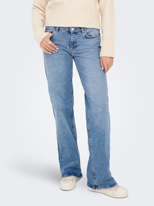 ONLY ONLY Loosefit Jeans 'Juicy' in Blue Denim im Angebot