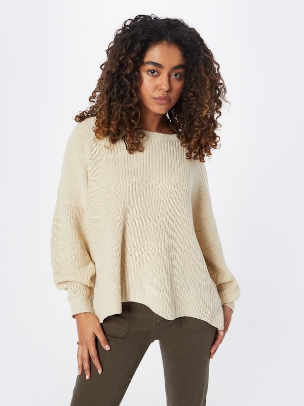 ONLY ONLY Pullover 'HILDE' in Creme Blitzverkäufe