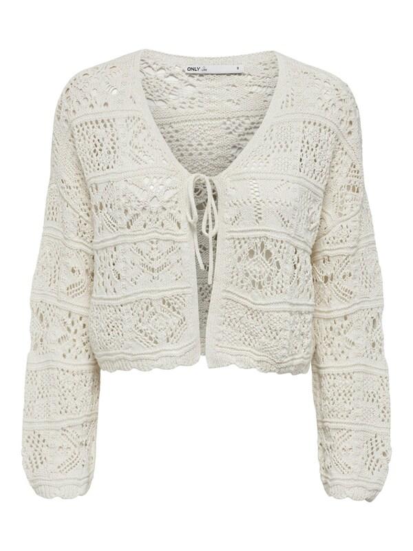 ONLY ONLY Strickjacke 'ONLBeach' in Offwhite Kostenloser Versand