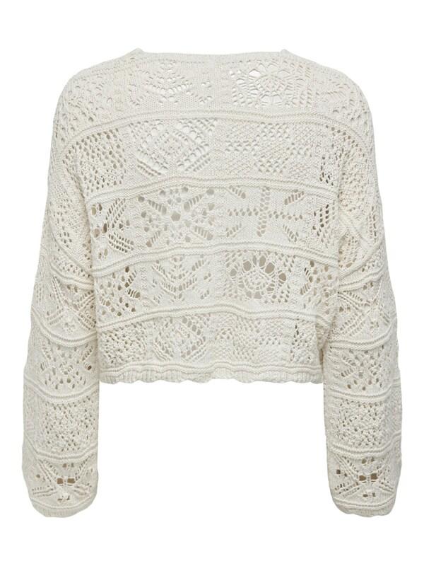 ONLY ONLY Strickjacke 'ONLBeach' in Offwhite Kostenloser Versand