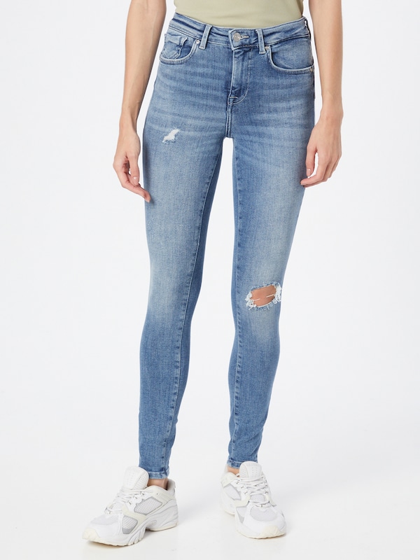 ONLY ONLY Skinny Jeans 'ONLPower Life' in Blue Denim Fabrik Onlineshop