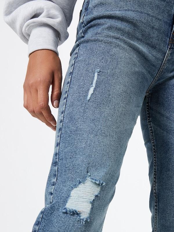 PIECES PIECES Slimfit Jeans 'Kesia' in Blue Denim Online Shopping