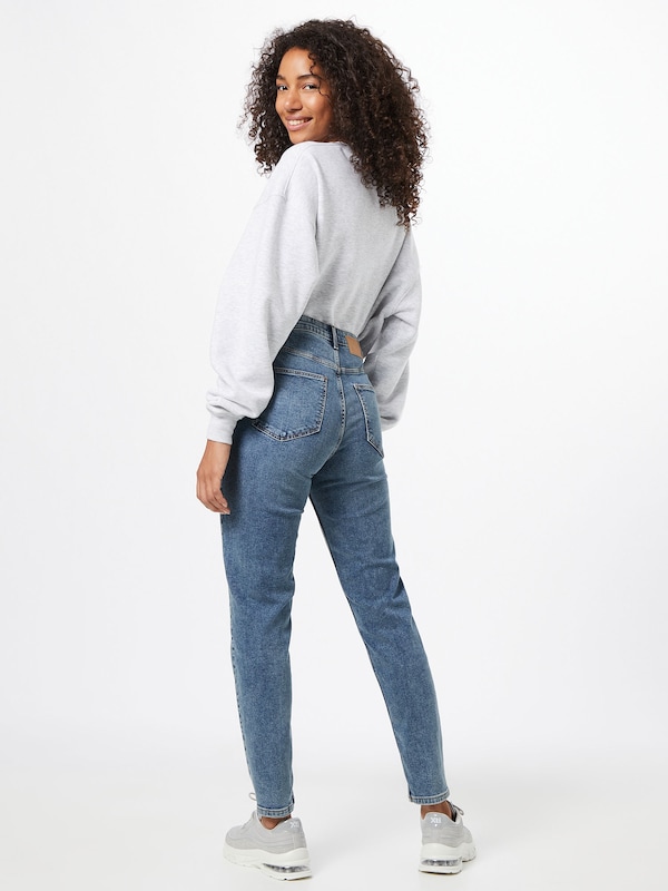 PIECES PIECES Slimfit Jeans 'Kesia' in Blue Denim Online Shopping