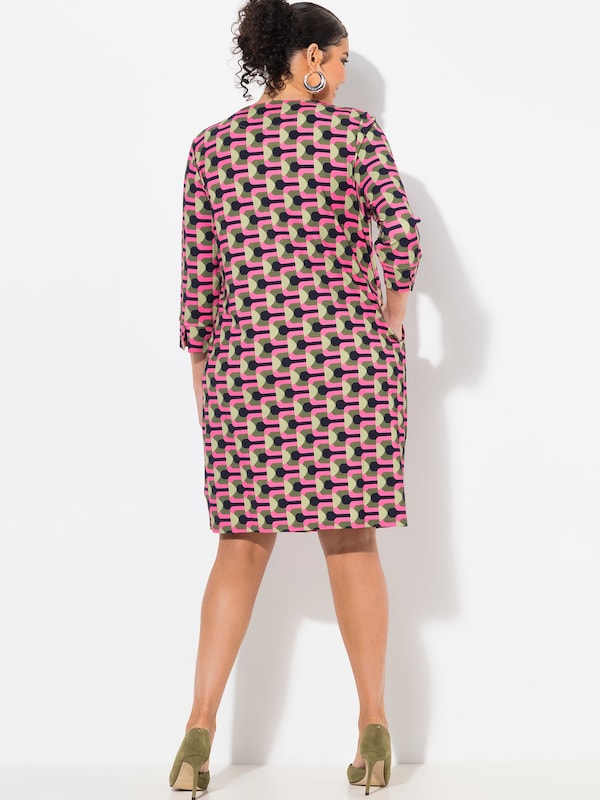 Ulla Popken Ulla Popken Kleid in Rosa Top Angebot
