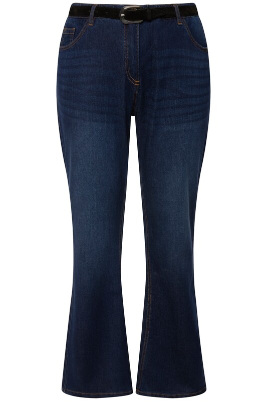 Ulla Popken Ulla Popken Bootcut Jeans in Dunkelblau Zeitlich begrenztes Angebot