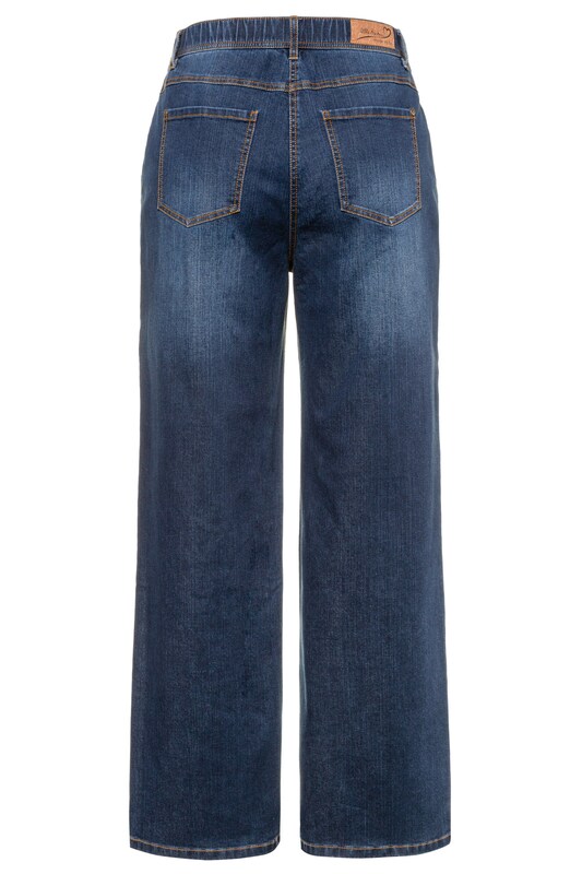 Ulla Popken Ulla Popken Wide Leg Jeans in Dunkelblau Exklusive Angebote