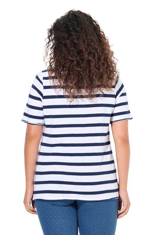 Ulla Popken Ulla Popken T-Shirt in Weiß Kauf eins, bekomm eins gratis