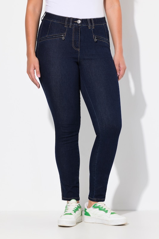 Ulla Popken Ulla Popken Regular Jeans 'Sarah' in Blue Denim Kostenlose Rückgabe