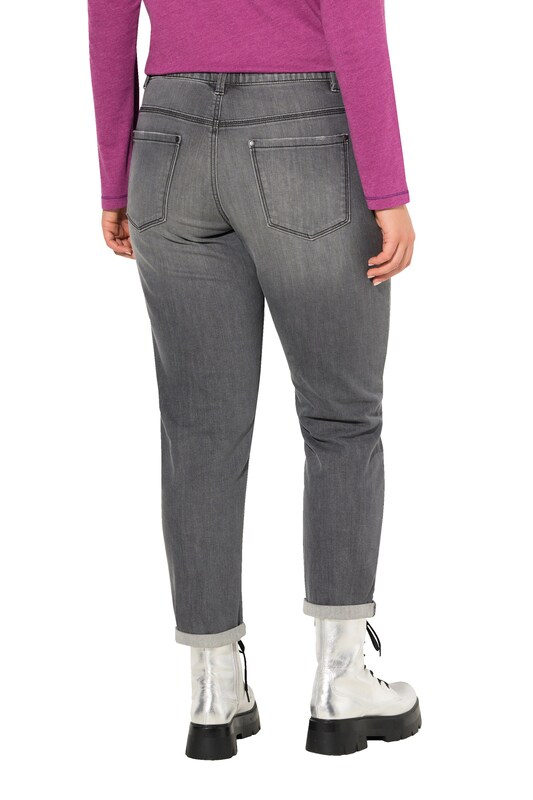 Ulla Popken Ulla Popken Wide Leg Jeans in Grau Letzte 3 Tage