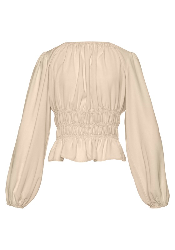 LASCANA LASCANA Bluse in Creme Begrenzt auf 3 Tage