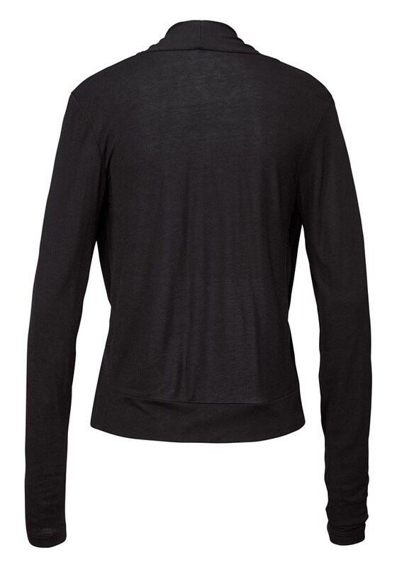 LASCANA LASCANA Shirtjacke in Schwarz Verkauf