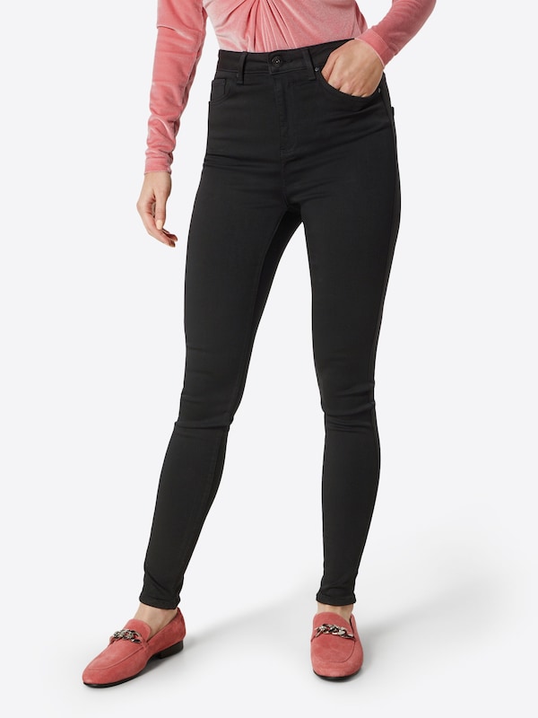 VERO MODA VERO MODA Skinny Jeans 'Sophia' in Black Denim im Angebot