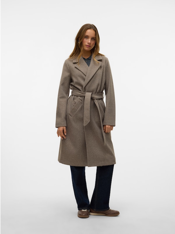VERO MODA VERO MODA Mantel 'VMFORTUNEAYA' in Cappuccino Kostenloser Versand