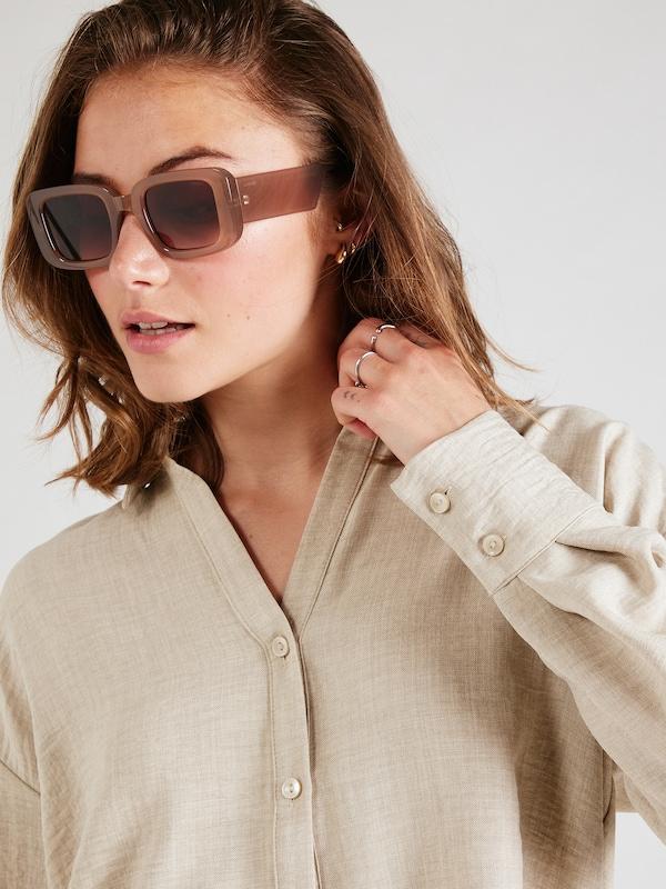 VERO MODA VERO MODA Bluse 'VMMELANEY QUEENY' in Greige Fabrik Onlineshop
