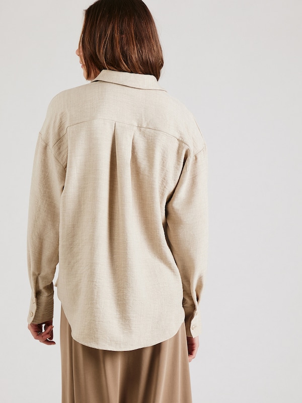 VERO MODA VERO MODA Bluse 'VMMELANEY QUEENY' in Greige Fabrik Onlineshop