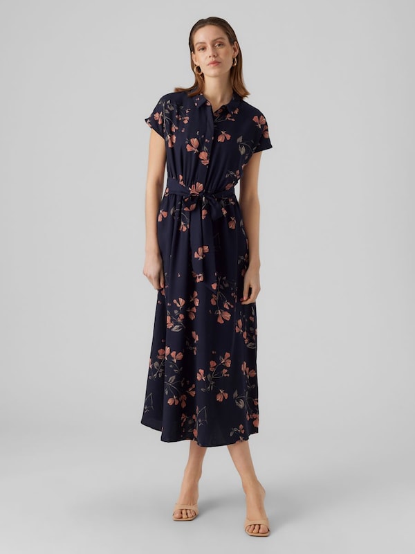 VERO MODA VERO MODA Kleid in Nachtblau Großer Ausverkauf