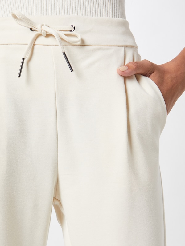 VERO MODA VERO MODA Tapered Hose 'Eva' in Wollweiß Begrenztes Angebot