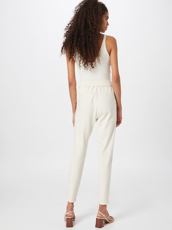 VERO MODA VERO MODA Tapered Hose 'Eva' in Wollweiß Begrenztes Angebot