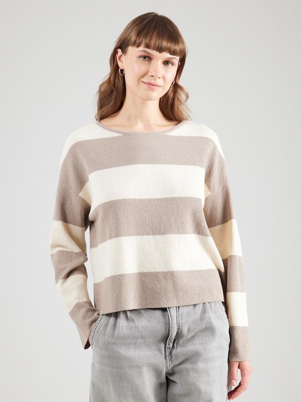 VERO MODA VERO MODA Pullover 'VMWANDA' in Taupe Exklusivangebot